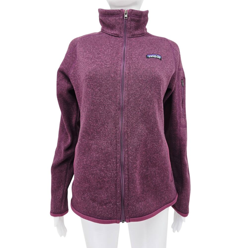 Patagonia Women's Full Zip Fleece Jacket Purple M